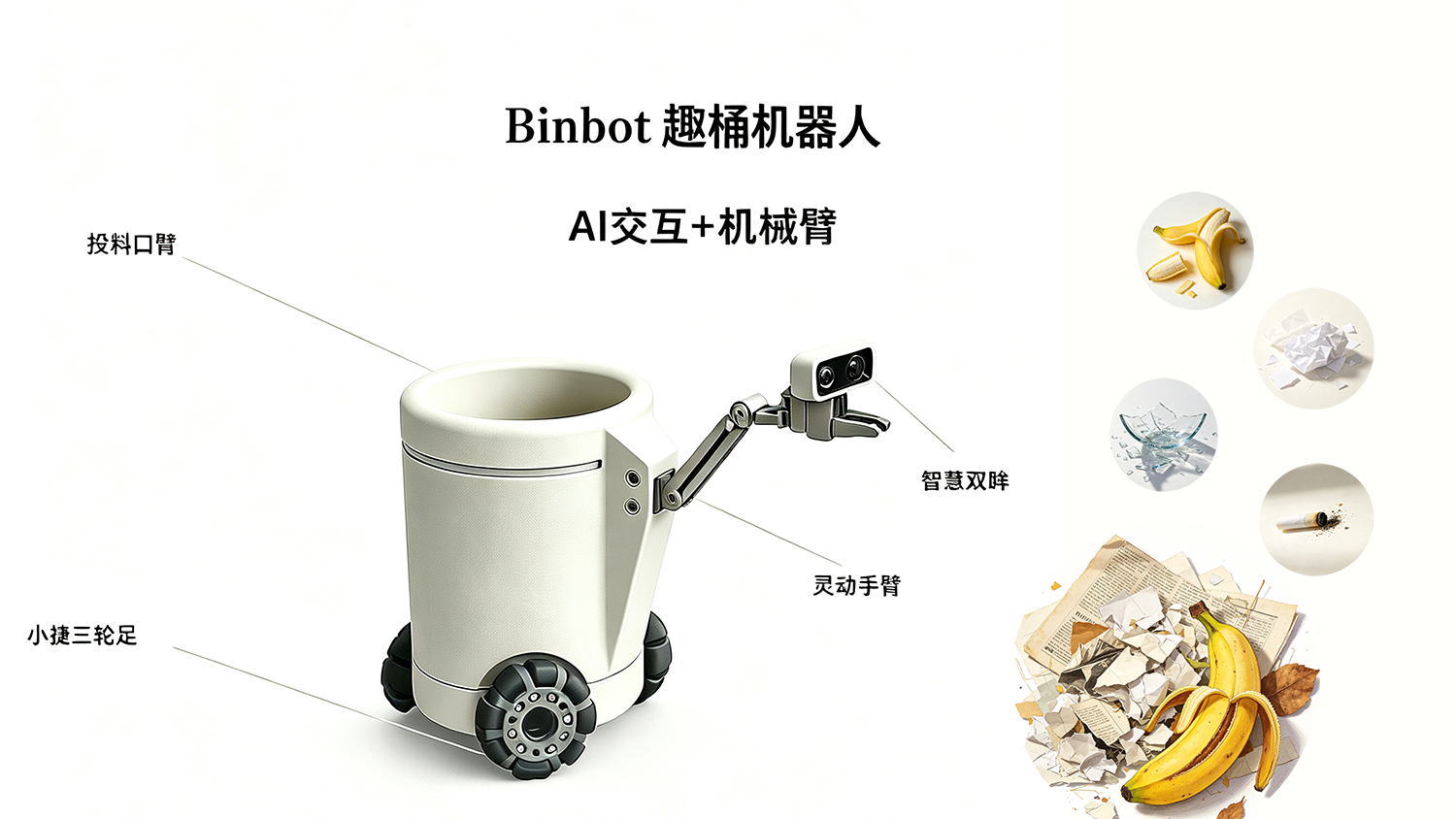 趣桶机器人